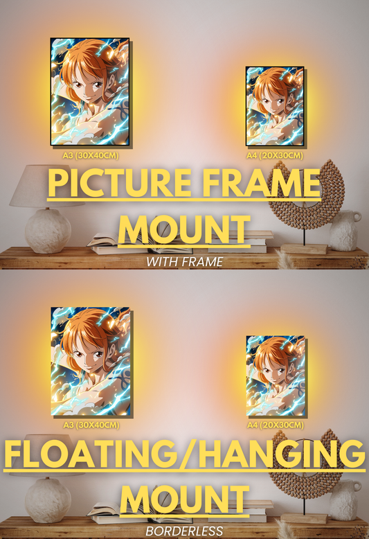 004 (Nami - Inspired)| Premium Anime Metal Print — For True Collectors