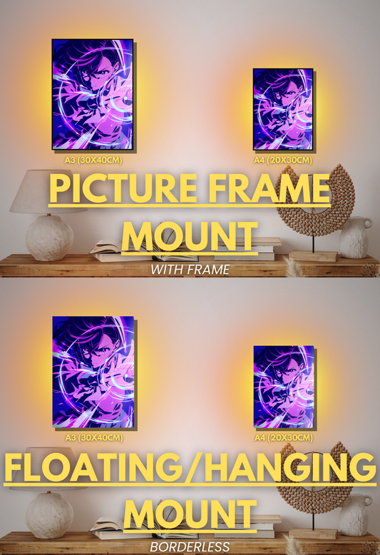 001 (Momo Ayase - Inspired)| Premium Anime Metal Print — For True Collectors