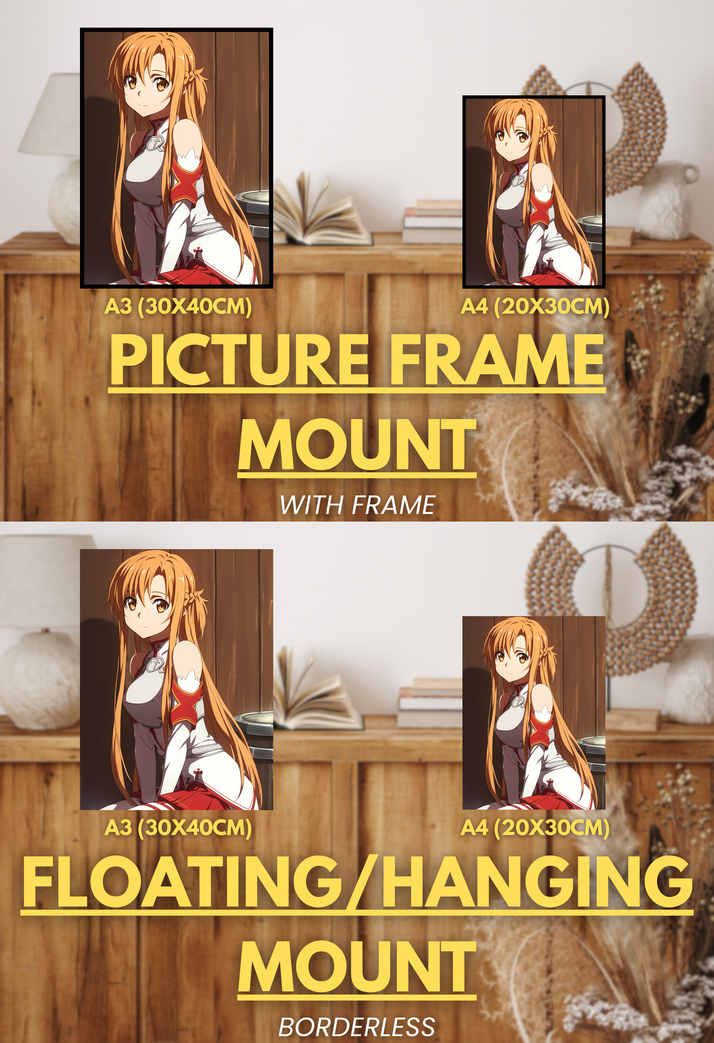 Digital Odyssey Series - 002 (Asuna-Inspired)| Premium Anime Metal Print — For True Collectors