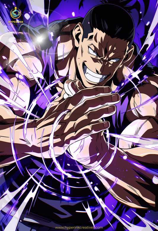 001 (Aoi Todo - Inspired)| Premium Anime Metal Print — For True Collectors