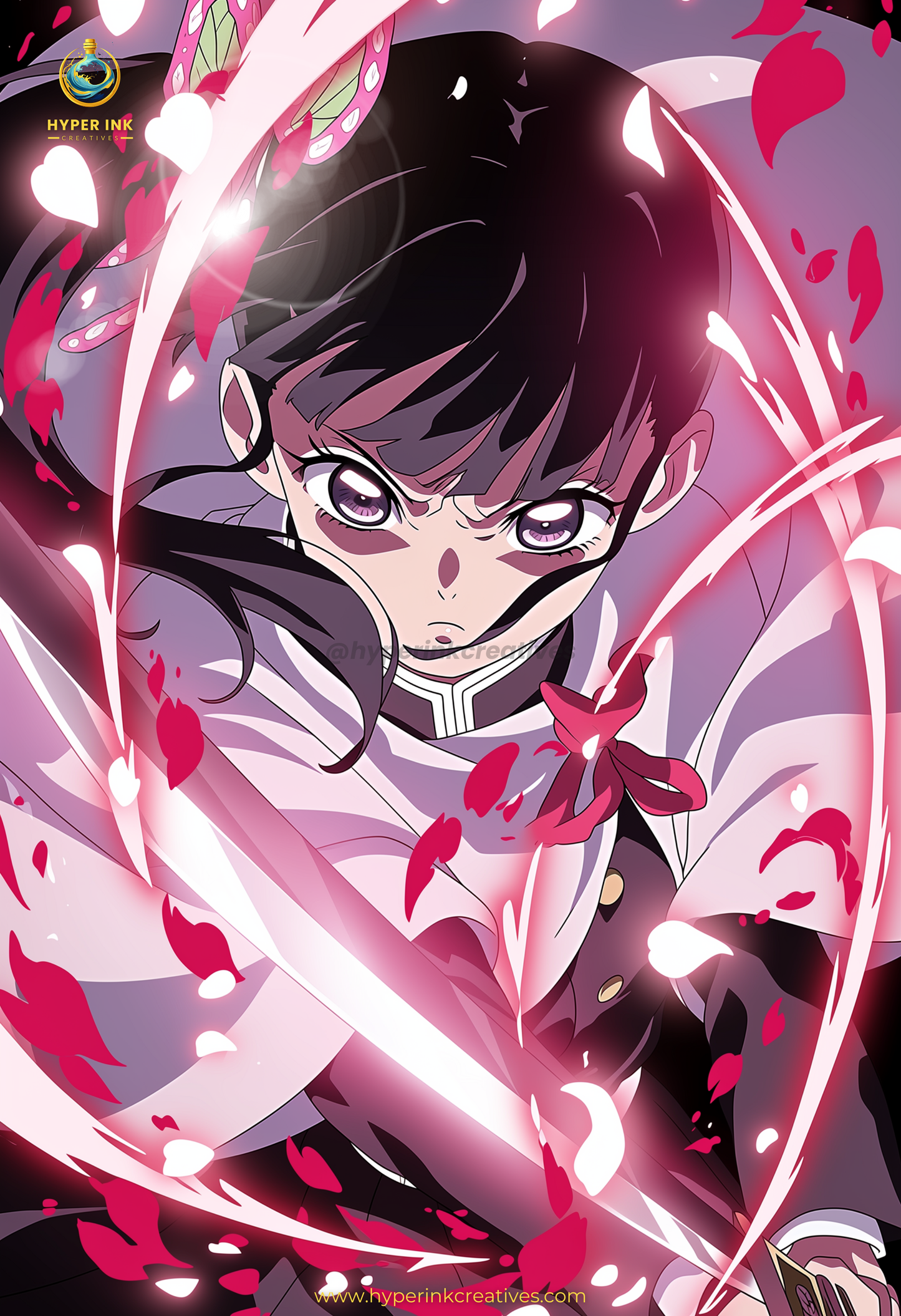 002 (Kanao - Inspired)| Premium Anime Metal Print — For True Collectors