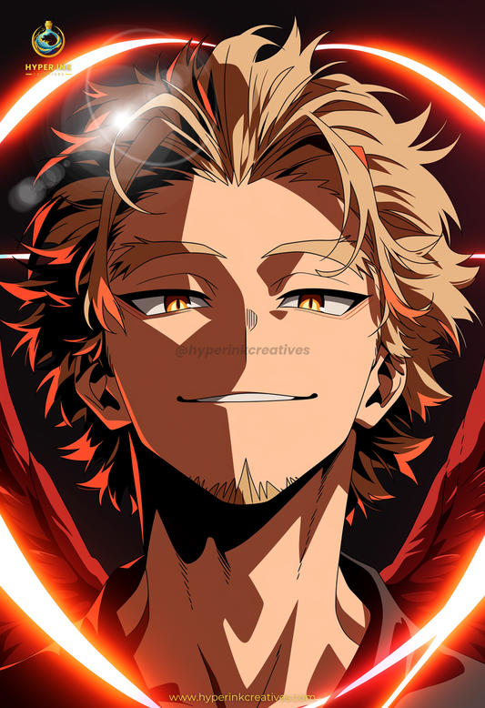 001 (Keigo Takami- Inspired)| Premium Anime Metal Print — For True Collectors