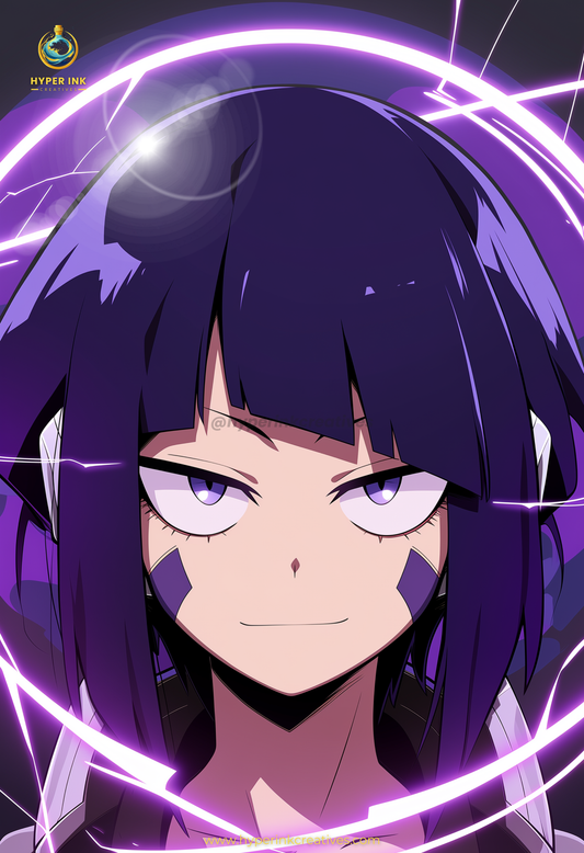 001 (Kyoka Jiro - Inspired)| Premium Anime Metal Print — For True Collectors