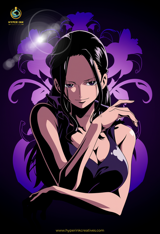 004 (Robin- Inspired)| Premium Anime Metal Print — For True Collectors