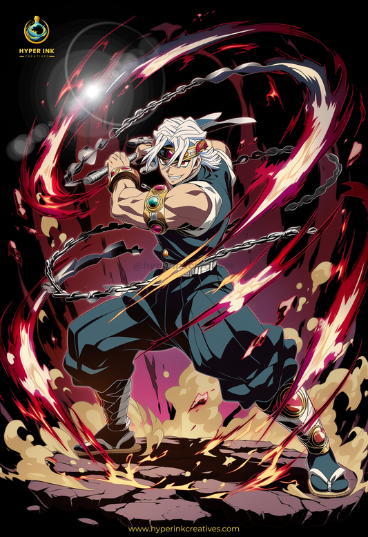 006 (Tengen - Inspired)| Premium Anime Metal Print — For True Collectors