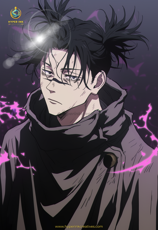 Cursed Real Series - 001 (Choso-Inspired) | Premium Anime Metal Print — For True Collectors