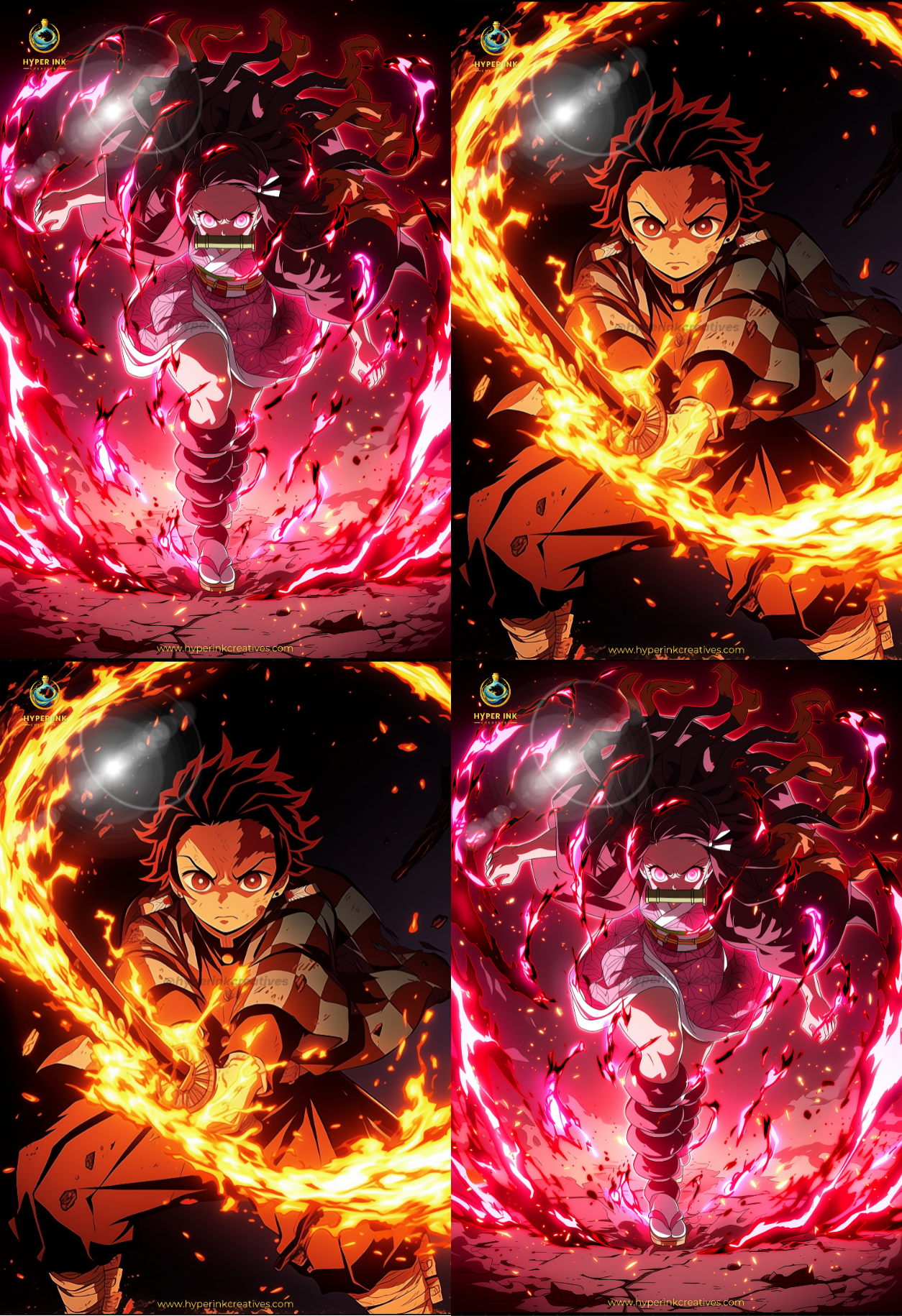 50% DP - Tanjiro & Nezuko