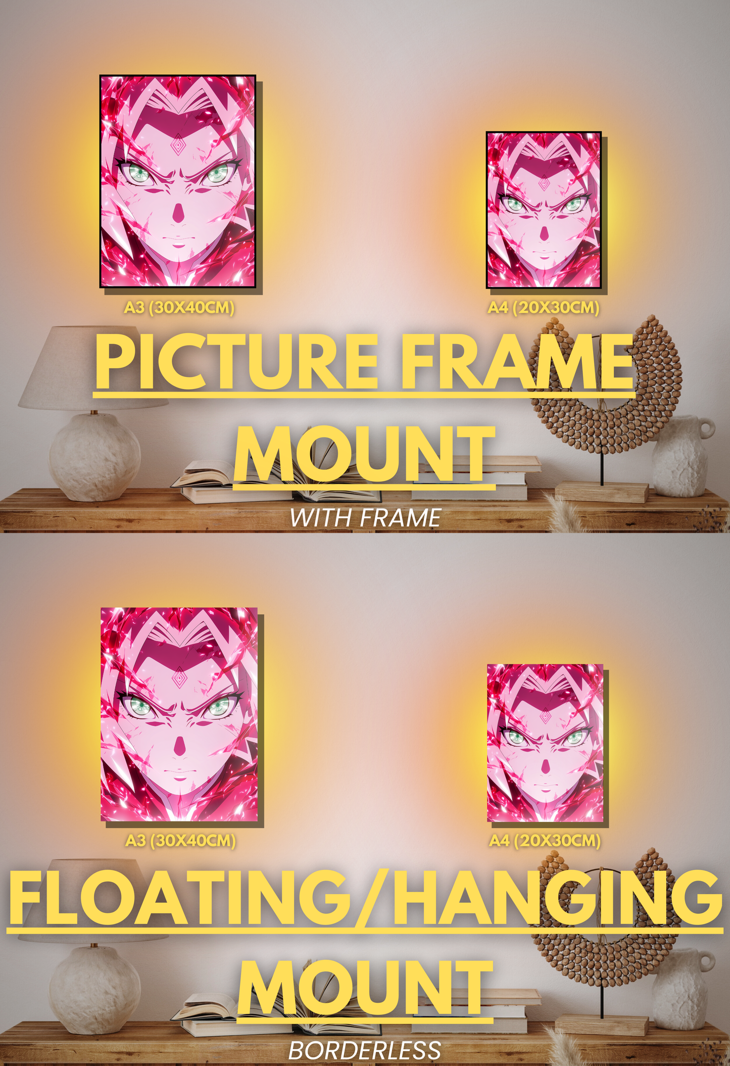 004 (Sakura - Inspired)| Premium Anime Metal Print — For True Collectors