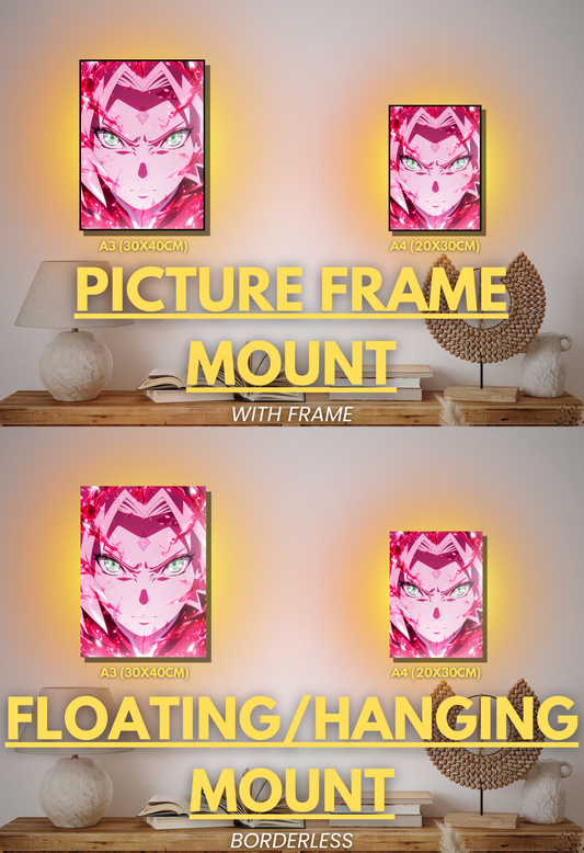 004 (Sakura - Inspired)| Premium Anime Metal Print — For True Collectors