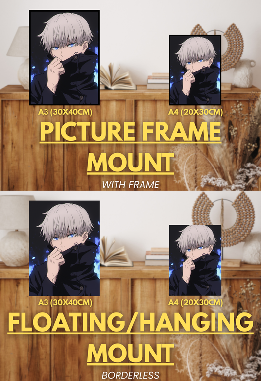 Cursed Real Series - 001 (Toge-Inspired) | Premium Anime Metal Print — For True Collectors