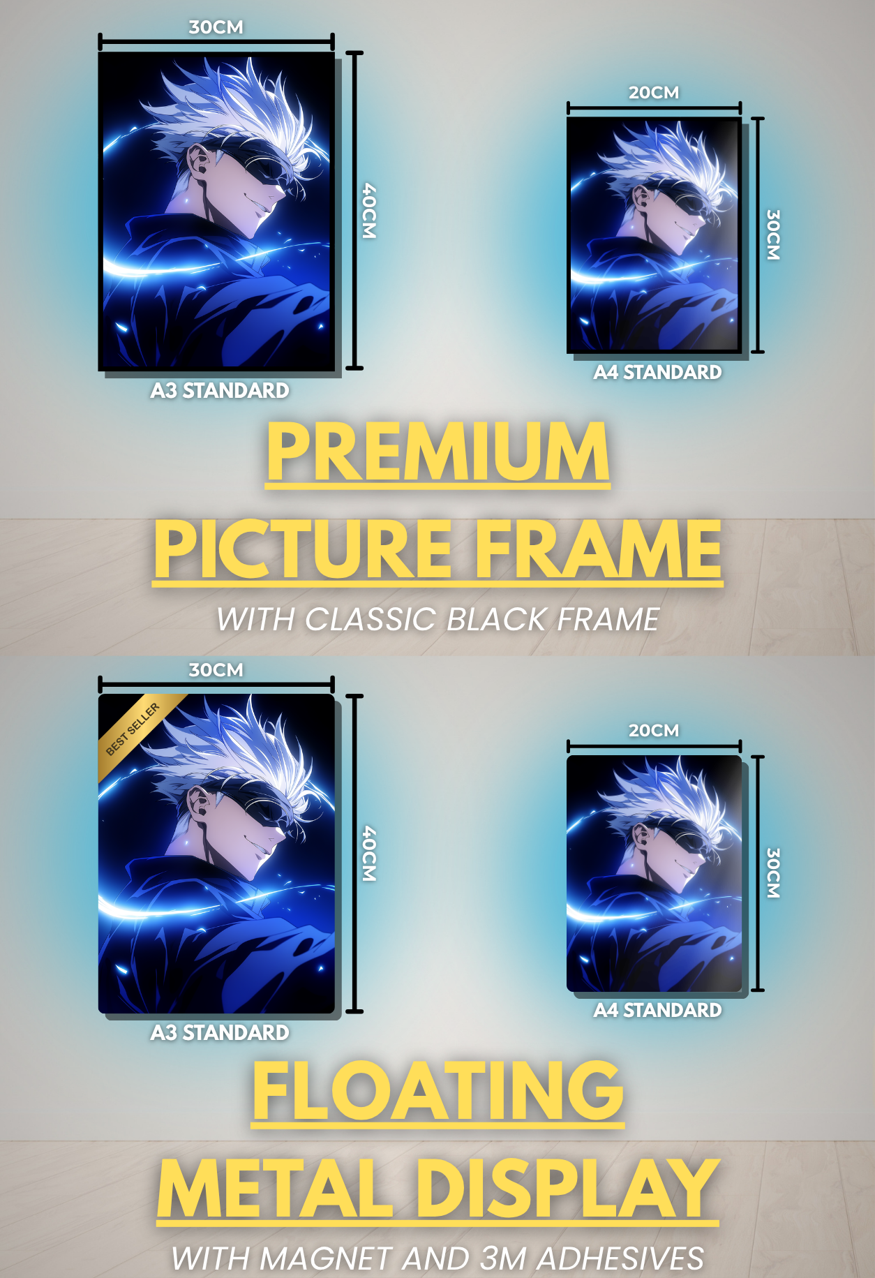 Cursed Real Series GOJ - 001 Metal Print