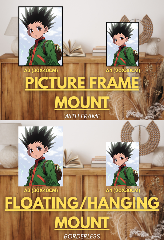 Hunter’s Legacy Series - 001 (Gon-Inspired) | Premium Anime Metal Print — For True Collectors