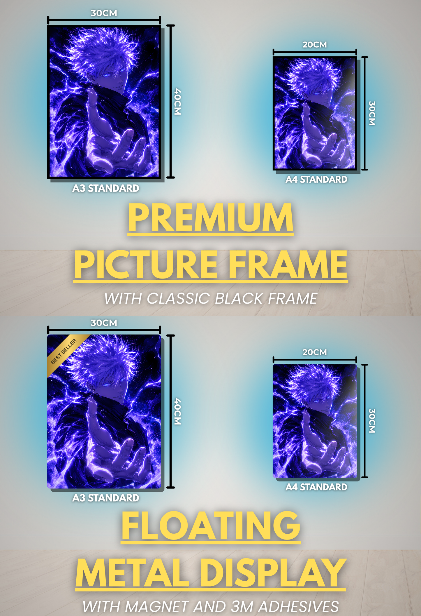 Cursed Real Series GOJ - 002 Metal Print